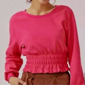 Maeve long sleeve knit top size M